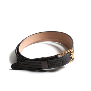 Narrow Western Belt TR25SS-802 | Black